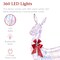 Best Choice Products 3-Piece Lighted Christmas Deer Set Outdoor Yard Decoration with 360 LED Lights, Stakes